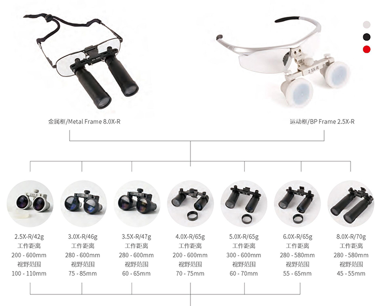 Dental Galilean Loupes